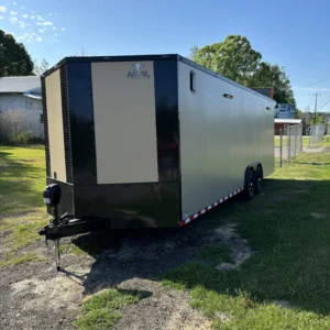 8.5x24 Anvil Enclosed Car Hauler | Blackout