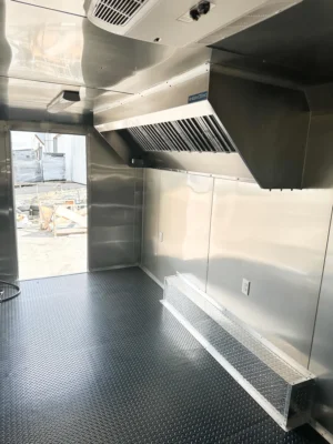 2025 8x18 Hook & Line Cargo Concession/Food Trailer - Image 3