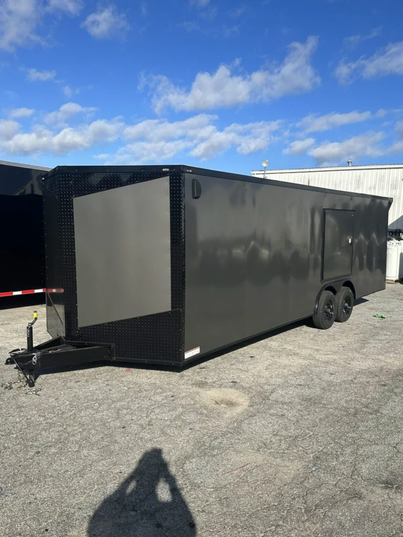 Buy 8.5x24 Fast Cargo Enclosed Race Trailer | Blackout