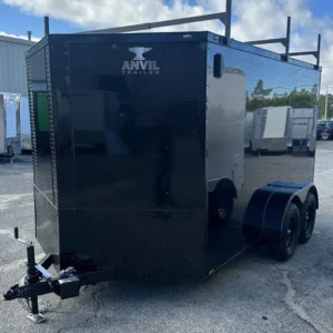 7x12 Enclosed Trailer for Sale | Hunt's Custom Cargo