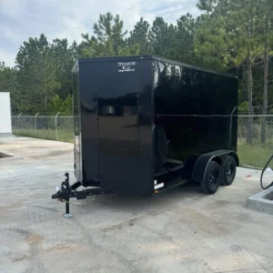 6×12 Titanium Tandem-Axle Blackout Trailer