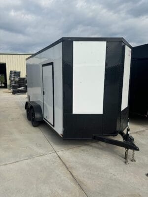 2026 7x14 Titanium Enclosed Trailer Blackout Edition - Image 2