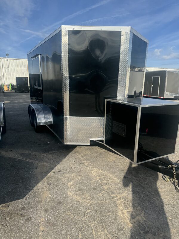 2025 Hook&Line 7x14 Enclosed Concession Trailer