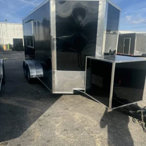 7x14 Hook & Line Enclosed Food Trailer