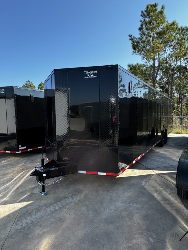 2025 8.5x28 Titanium Enclosed Trailer