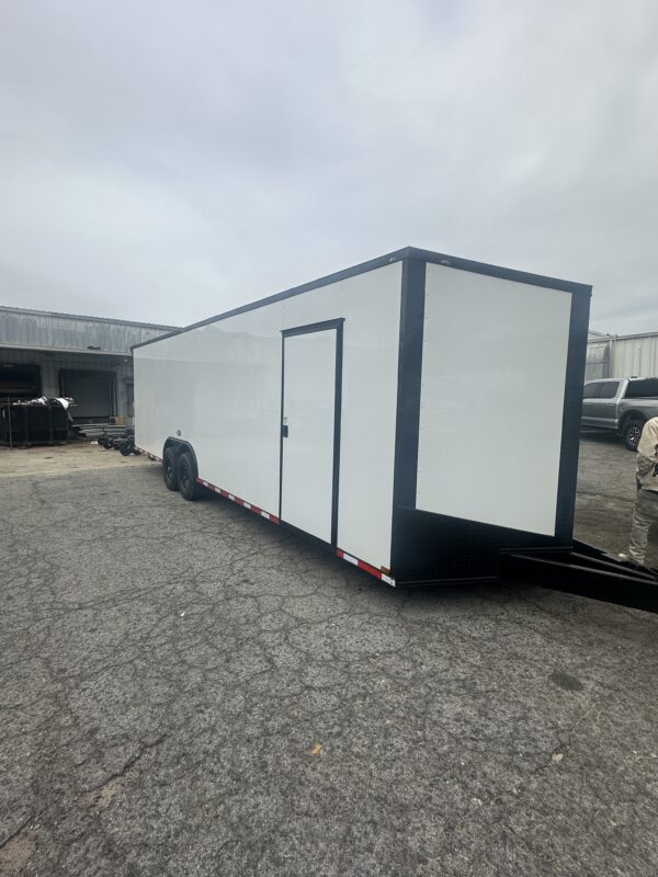 2025 8.5x24 Hook & Line 8.5x24 Race Trailer (Blackout Edition)