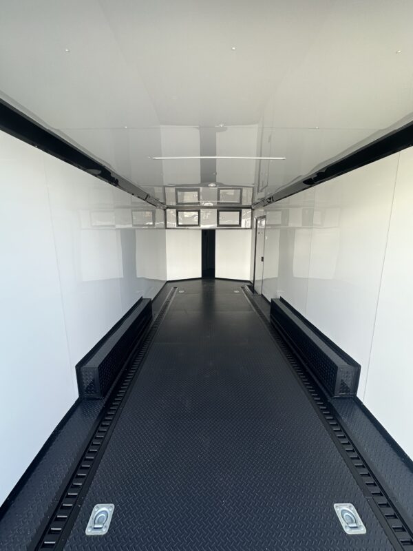 2025 8.5x20 Hook & Line Race Trailer (Blackout Edition) - Image 4