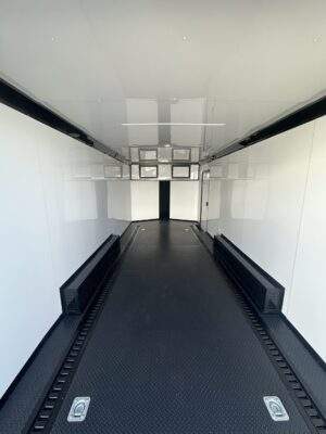 2025 8.5x20 Hook & Line Race Trailer (Blackout Edition) - Image 4