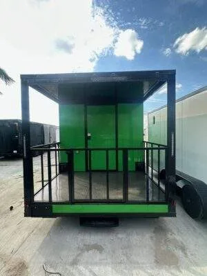 Titanium 8.5x24TA Green BBQ Trailer - Image 5