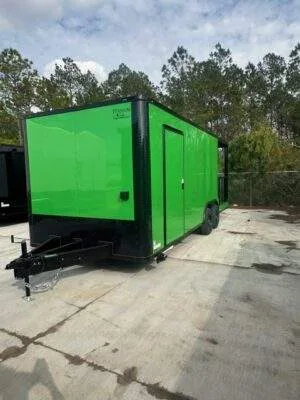 Titanium 8.5x24TA Green BBQ Trailer - Image 2