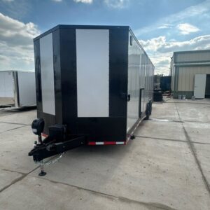 8.5x28 Titanium Toy Hauler | Bathroom w/ Shower