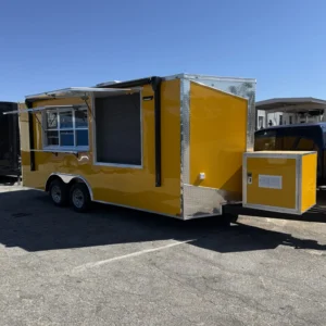 8.5x18 Fast Cargo Food Trailer | Fully Equipped