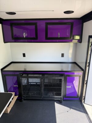 2025 7x16 Titanium Pet Grooming Trailer - Image 3