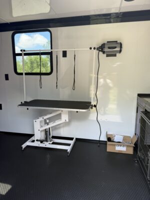 2025 7x16 Titanium Pet Grooming Trailer - Image 4
