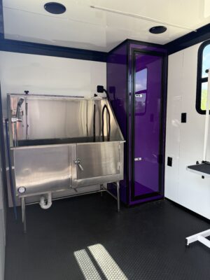 2025 7x16 Titanium Pet Grooming Trailer - Image 5