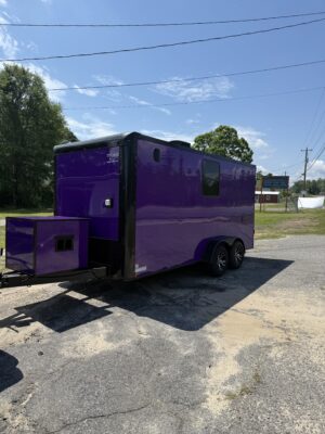 2025 7x16 Titanium Pet Grooming Trailer - Image 7