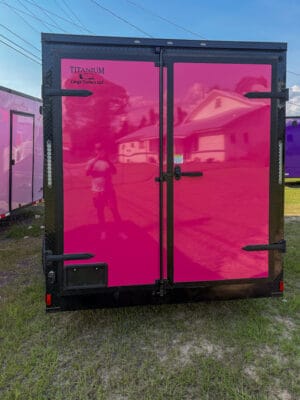 2025 7x16 Titanium Pet Grooming Trailer - Image 3