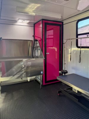 2025 7x16 Titanium Pet Grooming Trailer - Image 4