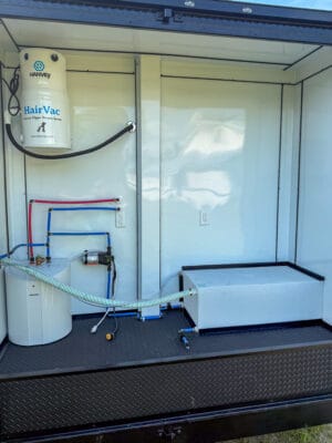 2025 7x16 Titanium Pet Grooming Trailer - Image 7