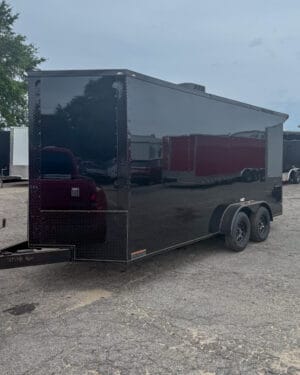 2025 Hook & Line 7x16 Compact Race Trailer - Image 3