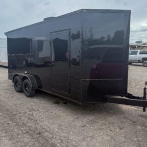 2025 Hook & Line 7x16 Compact Race Trailer