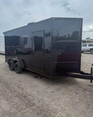 2025 Hook & Line 7x16 Compact Race Trailer