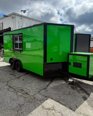 2025 8.5x16 Hook & Line Concession Trailer