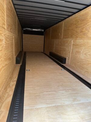 8.5x36 Titanium Enclosed Car Hauler | Silver - Image 4