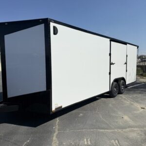 8.5x24 Hook & Line Enclosed Cargo Trailer