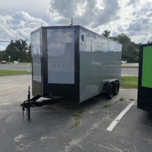 7x16TA Coast 2 Coast Enclosed Trailer Blackout